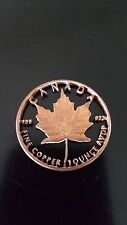 1 OUNCE COPPER MAPLE HAND CUT ALL FIELDS REMOVED
