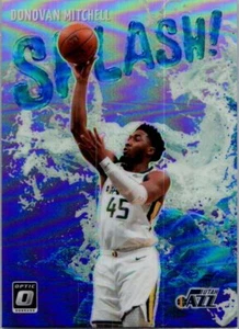 2021 Donruss Optic #14 Donovan Mitchell Splash! Holo - Picture 1 of 2