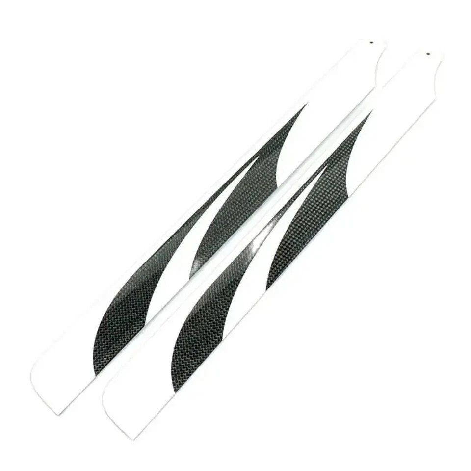 Lâmina de rotor principal de fibra de carbono 470MM para peças de helicóptero Align Trex 500X 500L - Imagem 1 de 4