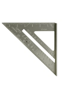 6" 150mm Set Square Aluminium Roofing Rafter Tri-square Mitre Saw Guide - Picture 1 of 2