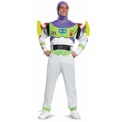 Disfraz Oficial Disney Clásico Buzz Lightyear Adulto Toy Story Elegante Vestido Foto 1 de 4