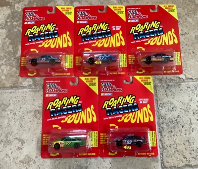 Racing Champions 1997 Roaring Racers (5) NASCAR 1:64 Die Casts -Read Description - Image 1 of 4