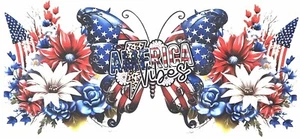DIY 3d Floral Butterfly - 16 Oz UV DTF Transfer Vinyl Sticker - Decal - Cup Wrap - Picture 1 of 1