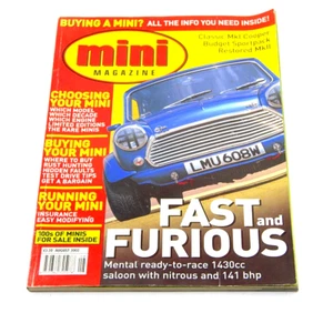 MINI MAGAZINE AUGUST 2002 FAST AND FURIOUS BUYING RUNNING GUIDE MAGNETIC STORM - Picture 1 of 6