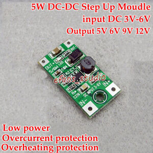 Li-ion 18650 3.7V 4.2V Battery Charger Board DC-DC Step Up Boost Modul WCY 
