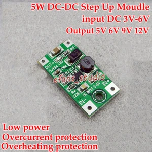 Mini DC-DC Boost Step Up Converter 3-6V 3.3V to 5V 6V 9V 12V Power Supply Module - Picture 1 of 12
