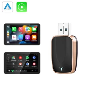2-in-1 Wireless CarPlay Auto Adapter Fast-Connecting Plug&Play WIFI 5.0 BT2.4/5.0 - Bild 1 von 11