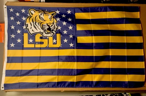 LSU Tigers banner Cover