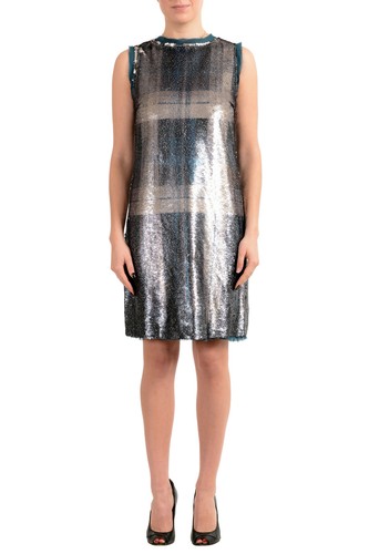 Maison Margiela Paillettes Donna Abbellito Abito da Sera US 4 IT 40