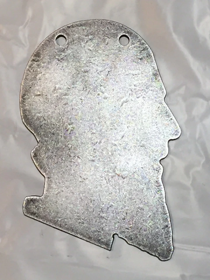 HMF TARGETS AR500 ISIS Head Terrorist Silhouette Steel Target Gong 8" X 12" X 3/8"