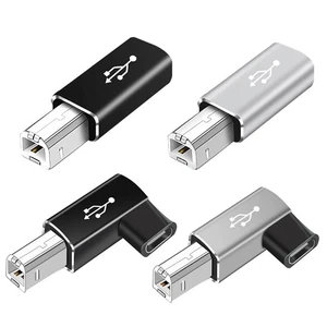1X USB Type C Female to USB B Male Adapter for Scanner Printer Converter NEW - Picture 1 of 12
