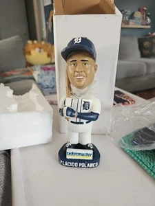 PLACIDO POLANCO DETROIT TIGERS SGA BOBBLEHEAD NUOVO CON SCATOLA TICKETMASTERS RARO - Foto 1 di 3