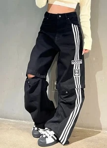 RAR! NEU ADIDAS ORIGINALS ADIBREAK DAMENJEANSHOSE ~ GRÖSSE MEDIUM #JD0082 - Bild 1 von 9