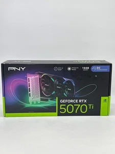 PNY GeForce RTX 5070 Ti OC Triple Fan 16GB GDDR7 NVIDIA Graphics Card - Afbeelding 1 van 7