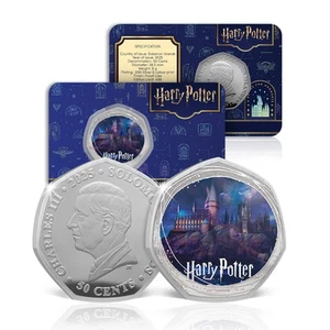 World Harry Potter Day 2025 Limited Edition Brilliant Uncirculated Silver Coin - Picture 1 of 5
