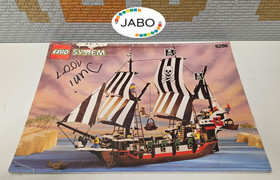(OK O5/26) Lego Pirates Instructions 6286 Skull's Eye Schooner