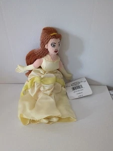 Walt Disney Bean Bag Belle Beauty And The Beast Gold Beige Soft 10-in Plush Toy - Picture 1 of 3