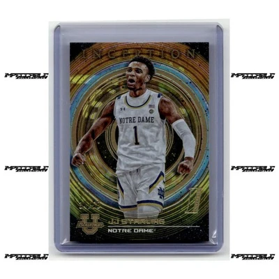 2022-23 Bowman U Inception - Gold V1 #86 JJ Starling Rookie /50 - Image 1 of 2