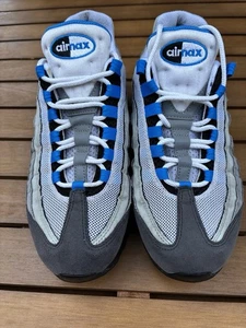 Nike Air Max 95 95s 110s 2018 azul cristal AT8696 100 zapatillas Reino Unido 7 - Imagen 1 de 12