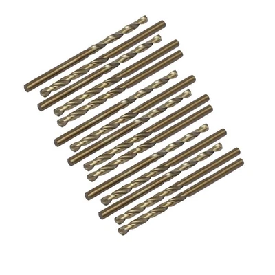 3,3mm Dia forage spirale HSS Cobalt Foret hélicoïdal métric Outil rotatif 15pcs - Photo 1/4