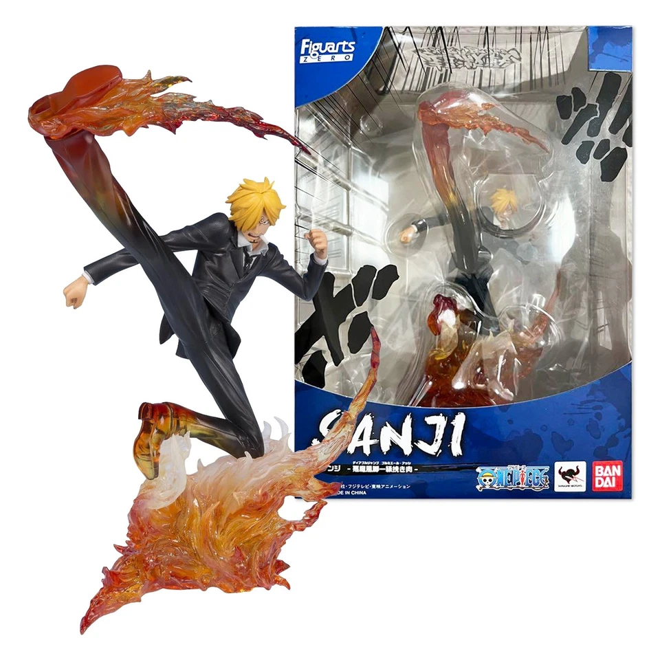 Figuarts ZERO ONE PIECE SANJI Diable Jambe Premier Hachis Figura Japón Muy Bueno - Imagen 1 de 4