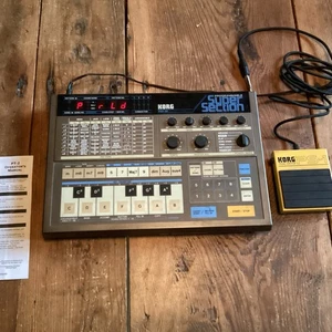 Korg PSS-50 Programmable Super Section Portable Synthesizer Tested And Pedal - Picture 1 of 9