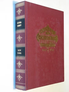 Geschichte des Cayuga County New York NY, 1879 Nachdruck Genealogie Auburn, Niles - Bild 1 von 6