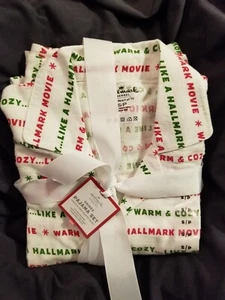 Hallmark Movie Channel Christmas 2-Piece Pajama - Small - Picture 1 of 2