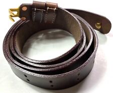 INDIAN WARS US M1883 M1884 SPRINGFIELD TRAPDOOR RIFLE LEATHER CARRY SLING-DARK
