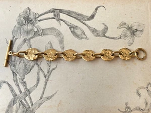 Joli Bracelet en métal doré Biche de Bère - inspiration moderniste - Imagen 1 de 3