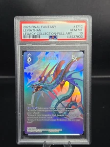 PSA 10 2025 Leviathan Final Fantasy Legacy Collection Full Art #171C Pop 1 - Picture 1 of 2