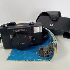Konica Vintage Film 35mm Camera C35 AF F.28  Lens Auto Focus Book Case Bag Strap