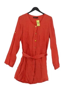 Supertrash Women's Midi Dress UK 8 Orange 100% Other Shirt Dress - Picture 1 of 6