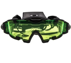Children Adjustable LED Night Vision Goggles With Flip-Out Lights Eye Lens Glass - Picture 1 of 2