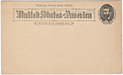 US Postal Card UX10 Mint VF MNH - Image 1 of 2