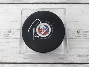 Thomas Hickey Autographed Signed NY New York Islanders Hockey Puck a - Picture 1 of 1