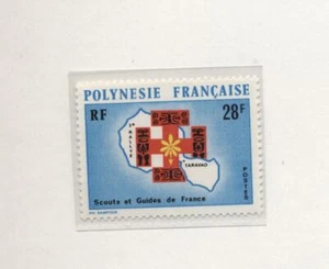 Französisch Polynesien 1971 Scouting 28fr. Neu Integro MNH T433 - Imagen 1 de 1