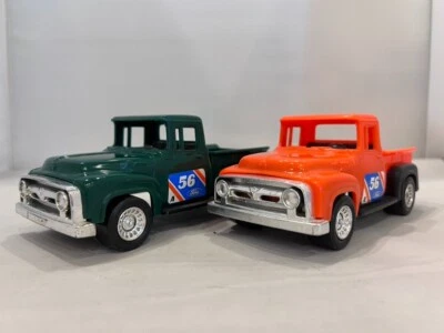 Strombecker LOT OF (2) 1956 Ford Pickup Trucks Plastic Truck (6 3/4" Long) Mint - Image 1 of 4