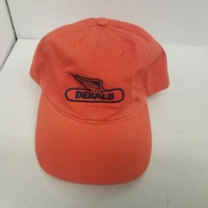 Dekalb Seed University of Illinois Fighting Illini Orange Promo Strapback Hat - Picture 1 of 5
