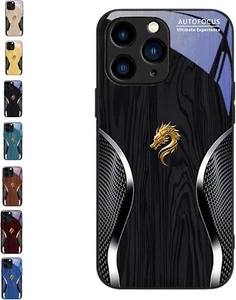 Dragon Glass Phone Case for iPhone 16 15 14 Silicone Shockproof Magnetic Cover - Picture 1 of 19