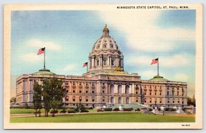 Postcard Minnesota State Capitol, St. Paul Minnesota Unposted - Picture 1 of 2