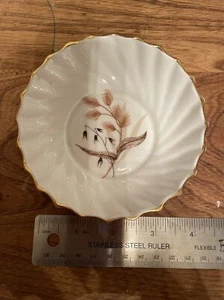 Vintage Royal Adderley Open Sugar Bowl Fine Bone China Wheat 4” - Picture 1 of 3