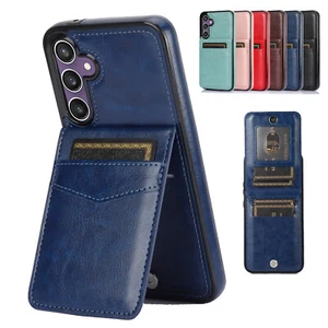 Funda trasera billetera de cuero magnético para Samsung Galaxy A16 A15 A25 A35 A54 A14 5G - Imagen 1 de 15