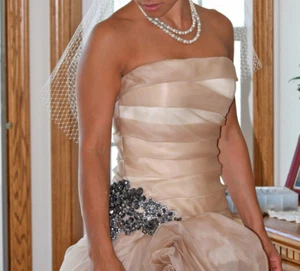 Vera Wang wedding dress Amelia size 4 Gorgeous Stunning........ - Picture 1 of 12