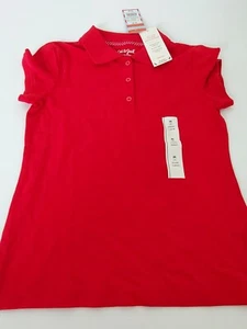 Cat & Jack Girl’s Red School Uniform Top Size M (8) New - Picture 1 of 4