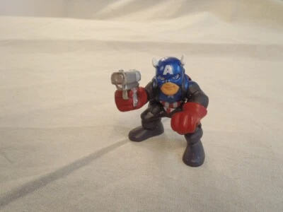 Boneco Marvel Super Hero Squad 2,5” Capitão América John F Walker - Imagem 1 de 3