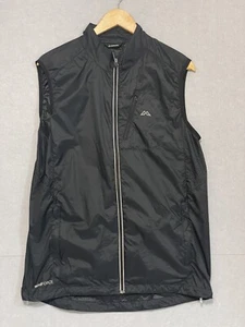 Kathmandu Size 10 (no Tag) Black Windforce Lightweight Vest Zip Up Pockets Women - Picture 1 of 10