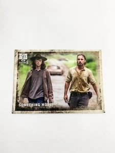 Tarjeta # 75 Something More 2018 Topps Walking Dead Temporada 8 Parte 1 - Imagen 1 de 2