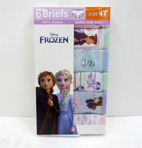 Handcraft Frozen 6 Piece Set Panties 4T 6 Pack - Picture 1 of 3