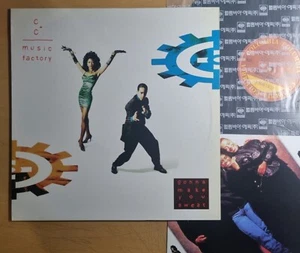 EX / C&C MUSIC FACTORY - Gonna Make You Sweat [ 1991 Korea 1st Vinyl ] w/Insert - Picture 1 of 4